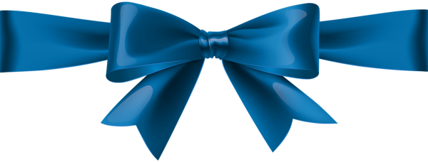This png image - Blue Bow Transparent Clip Art, is available for free download