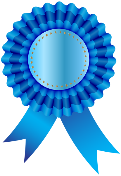 This png image - Blue Seal Ribbon Free PNG Clip Art Image, is available for free download