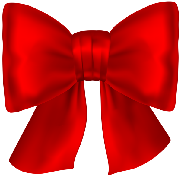 This png image - Bow Satin Red PNG Clipart, is available for free download