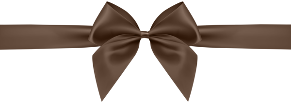 This png image - Brown Bow Transparent Clip Art Image, is available for free download