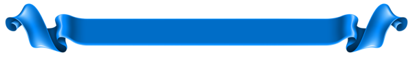 This png image - Long Blue Banner Transparent PNG Clip Art Image, is available for free download