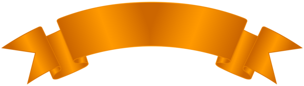 This png image - Orange Banner Clip Art PNG Image, is available for free download