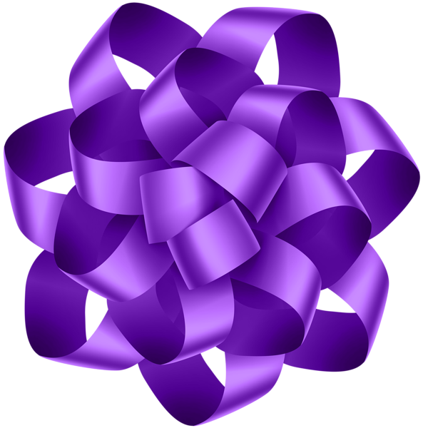 This png image - Purple Gift Bow PNG Clip Art Image, is available for free download
