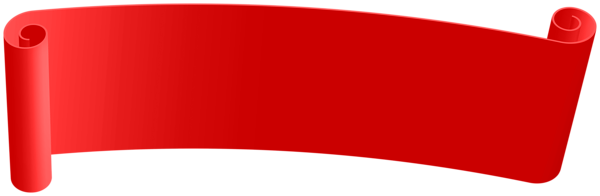 This png image - Red Banner PNG Transparent Clipart, is available for free download