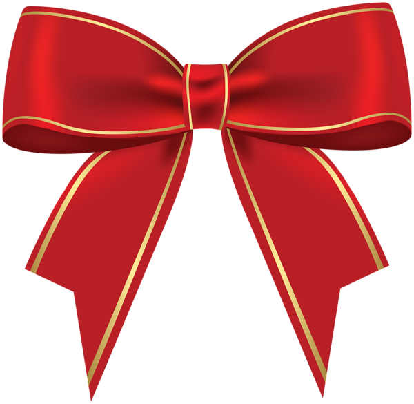 This png image - Red Bow Deco PNG Clipart, is available for free download
