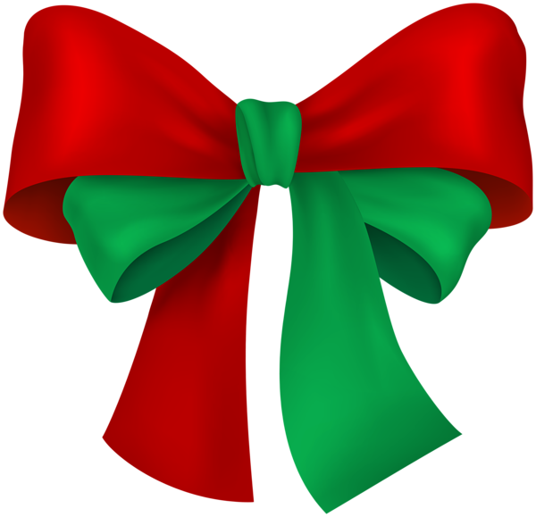This png image - Red Green Bow PNG Clipart, is available for free download