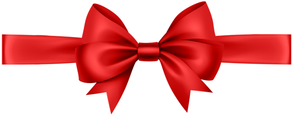 This png image - Ribbon with Bow Red Transparent PNG Clip Art Image, is available for free download