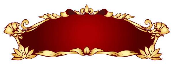 This png image - Transparent Red Deco Banner PNG Picture, is available for free download