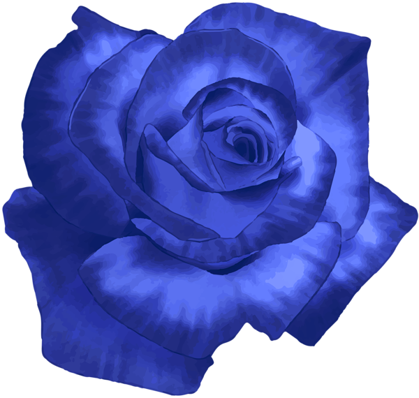 This png image - Blue Art Rose PNG Clipart, is available for free download