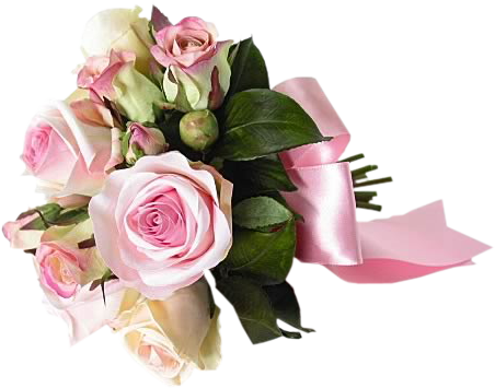 This png image - Pink Roses Transparent Bouquet Clipart, is available for free download