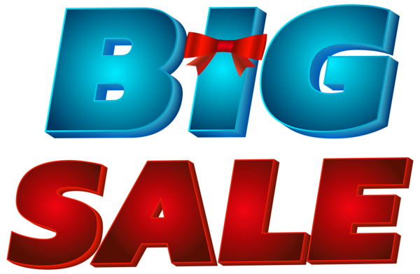 This png image - Big Sale Clip Art PNG Image, is available for free download