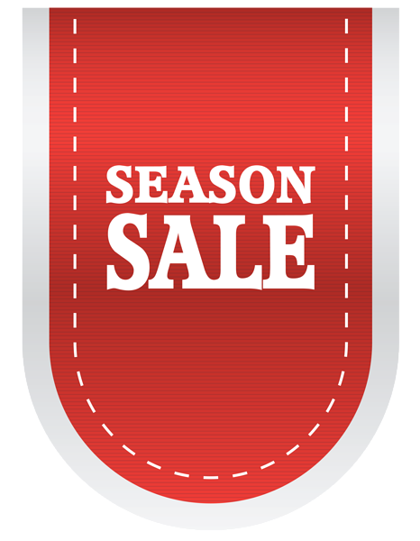 This png image - Season Sale Label PNG Clipart Image, is available for free download