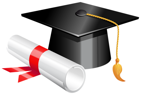 This png image - Graduation Cap and Diploma PNG Clipart Picture, is available for free download
