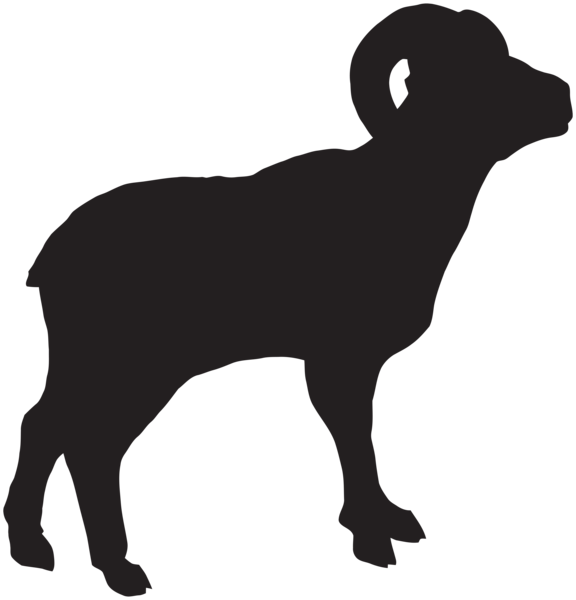 This png image - Bighorn Sheep Silhouette PNG Clip Art Image, is available for free download