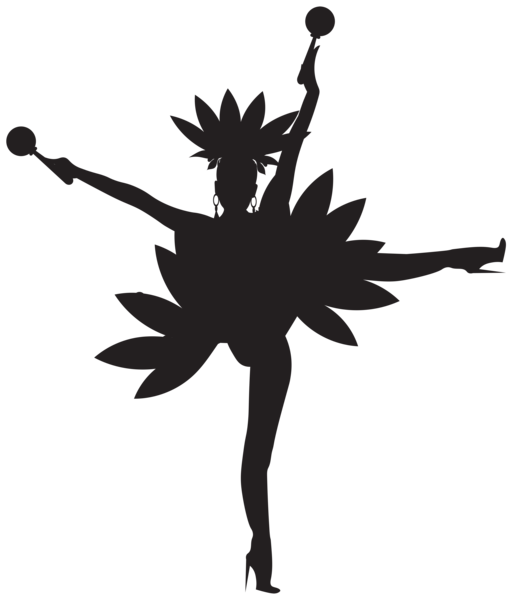 This png image - Brazilian Dancer Silhouette PNG Clip Art Image, is available for free download
