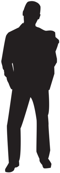 This png image - Man Silhouette PNG Clip Art, is available for free download