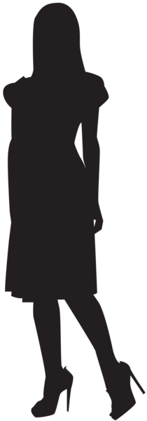 This png image - Woman Silhouette PNG Clip Art, is available for free download
