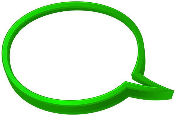 This png image - Speech Bubble Green PNG Transparent Clipart, is available for free download