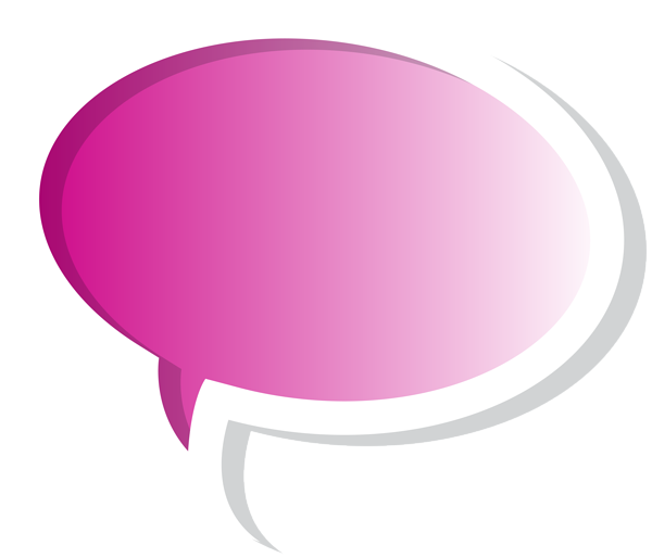 This png image - Speech Bubble Pink PNG Clip Art Image, is available for free download