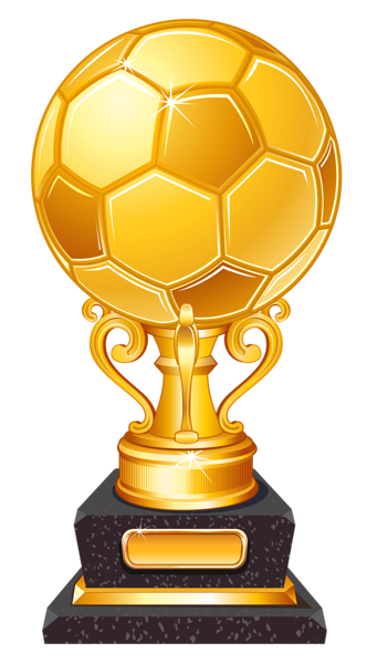 This png image - Gold Football Award Trophy Transparent PNG Clipart, is available for free download