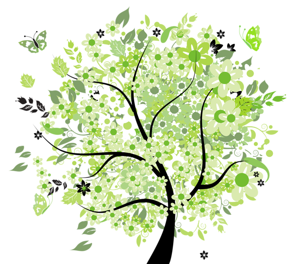spring tree clipart - photo #15
