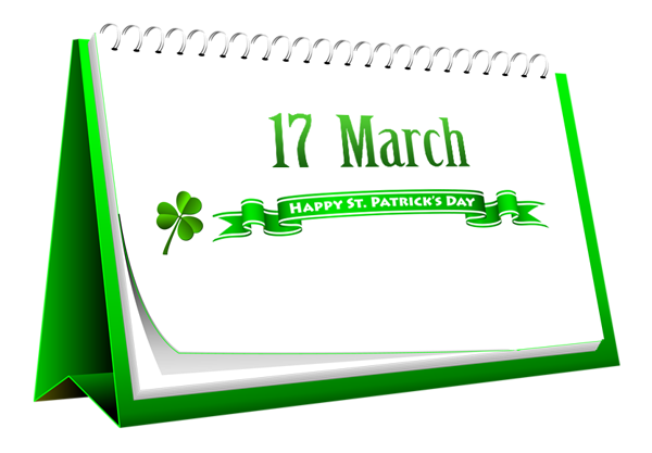 This png image - 17 March St Patricks Day PNG Clipart, is available for free download
