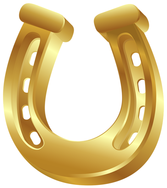 Gold Horseshoe PNG Clip Art | Gallery Yopriceville - High-Quality