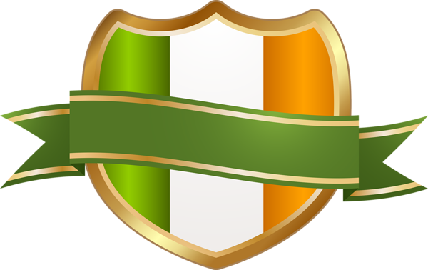 This png image - St Patricks Day Irish Badge PNG Clip Art Image, is available for free download
