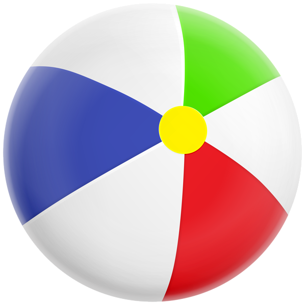 This png image - Beach Ball Transparent Clip Art PNG Image, is available for free download
