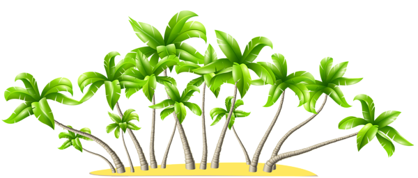 This png image - Palm Trees PNG Clipart, is available for free download