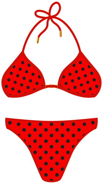 This png image - Swimsuit Bikini Red PNG Clipart, is available for free download