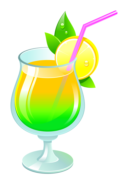 This png image - Transparent Summer Cocktail PNG Clipar, is available for free download