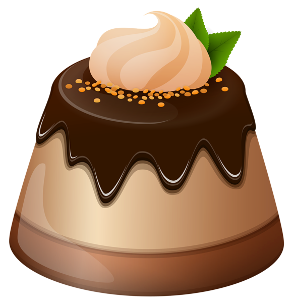 This png image - Chocolate Mini Cake PNG Clipart Image, is available for free download