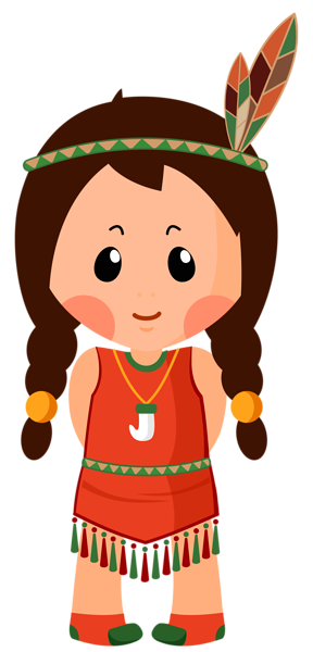 This png image - Native American Girl Clipar PNG Image, is available for free download