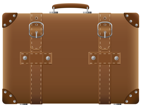 This png image - Brown Suitcase PNG Clipart Picture, is available for free download