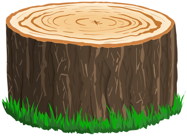 tree stump clipart - photo #13