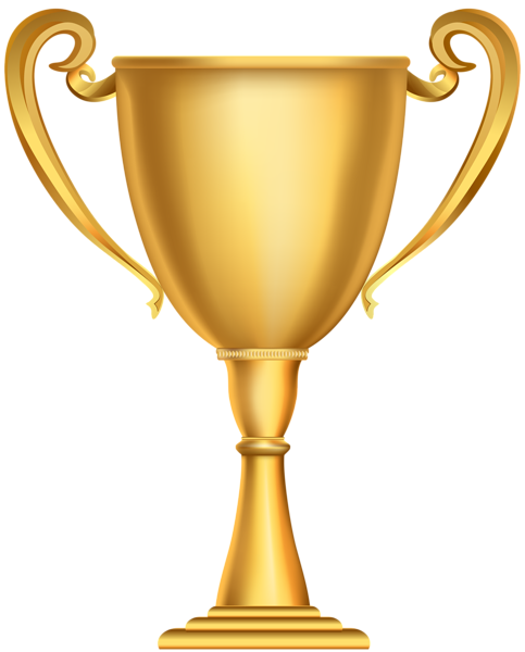 This png image - Gold Cup Trophy PNG Clip Art Image, is available for free download
