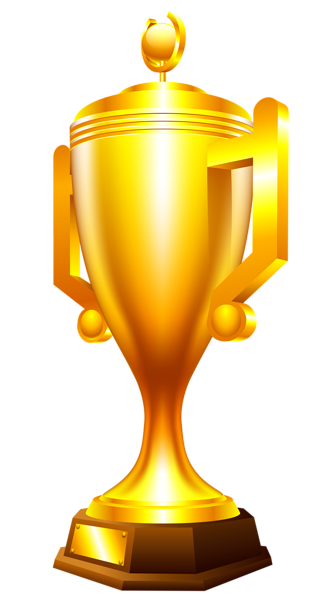 This png image - Transparent Gold Cup Trophy Picture, is available for free download