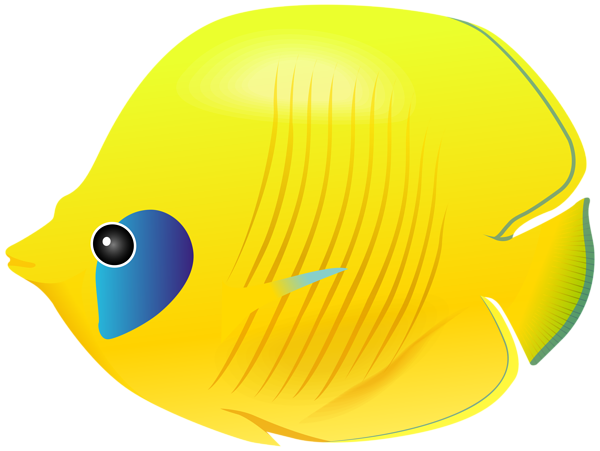 This png image - Yellow Fish PNG Transparent Clipart, is available for free download