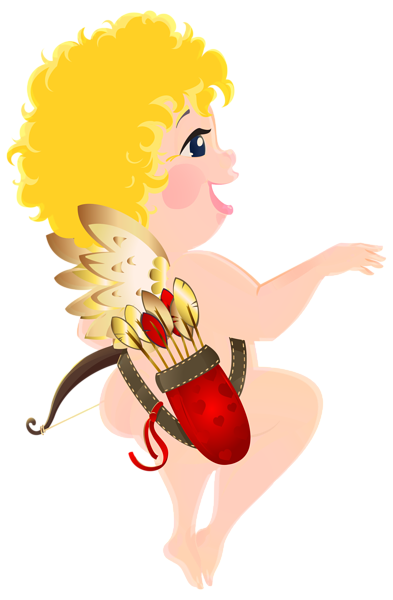 This png image - Beautiful Cupid PNG Clipart Image, is available for free download
