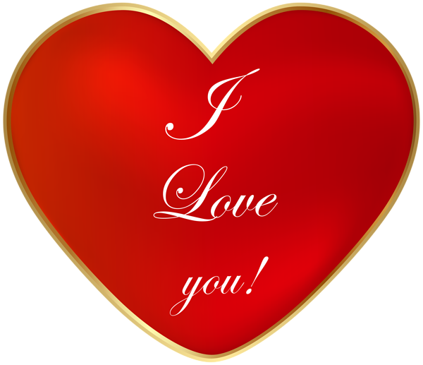 This png image - I Love You Heart Clip Art PNG Image, is available for free download