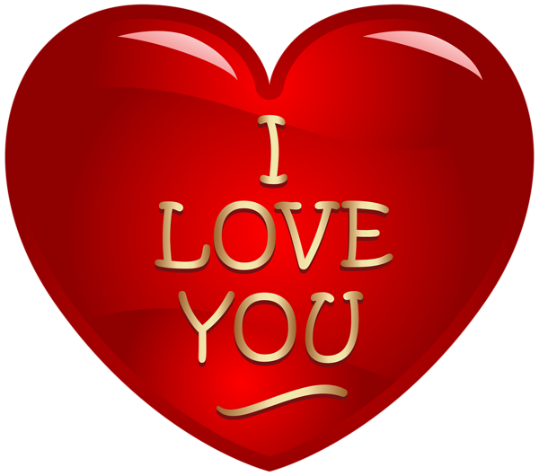 This png image - I Love You Heart PNG Clipart Image, is available for free download
