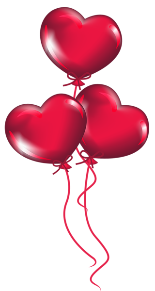 This png image - Transparent Heart Balloons PNG Clipart, is available for free download