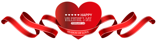 This png image - Valentine's Day Red Heart Decor Transparent PNG Clip Art Image, is available for free download
