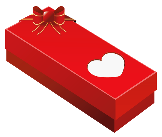 This png image - Valentine Gift Box with Heart PNG Clipart Picture, is available for free download