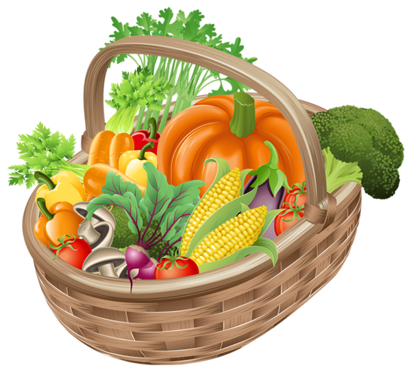 This png image - Basket with Vegetables PNG Picture Clipart, is available for free download