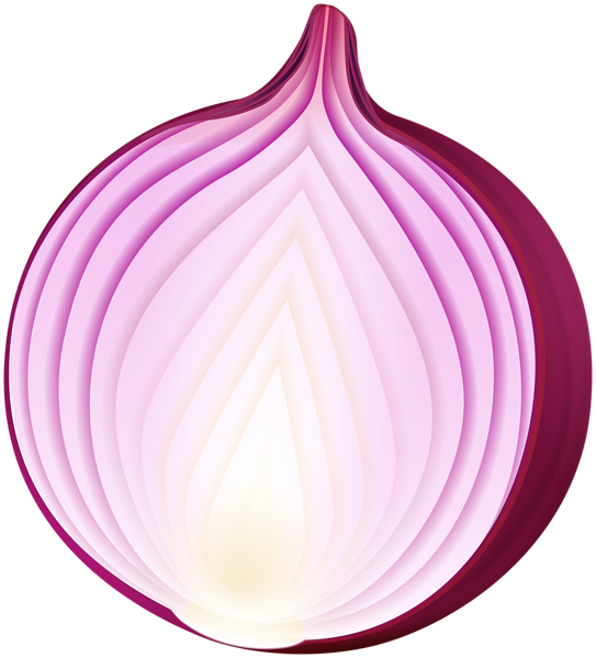 This png image - Red Onion Half PNG Clipart, is available for free download