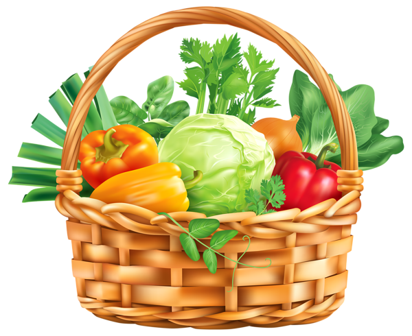 This png image - Vegitable Basket PNG Clipart Image, is available for free download