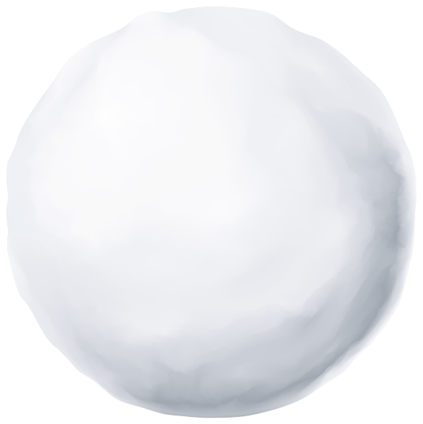 This png image - Snowball PNG Clipart Image, is available for free download