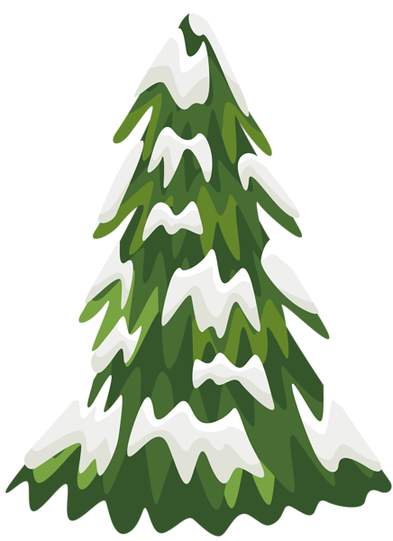 snowy forest clipart - photo #39